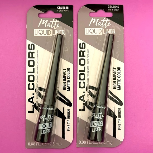 L.A. COLORS LIQUID LINER/DELINEADOR LIQUIDO PARA OJOS. HIGH IMPACT. MATT… - Picture 1 of 2